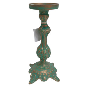 Cadeaux de Noël Bougeoirs de pilier de ferme Grands bougeoirs en fonte d'aluminium Supports Piliers de bougies décoratifs - Product Image 3