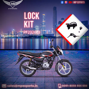 Kit de serrure de produit indien PF232603 pour moto Bajaj Platina, prix abordable, pièce de rechange - Product Image 2