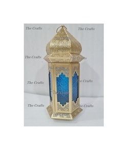 Metal And Glass Hanging <b>Lantern</b> With Highest Quality <b>Moroccan</b> <b>Lantern</b> For Wedding And Home Decor Accessories - Product Image 1