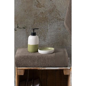 Ensemble de serviettes Varol Royal Series 2 pièces, couleur unie, 500 g/m², coton turc de qualité supérieure, doux pour la peau et pour un usage domestique - Tailles 50x90 et 90x150 cm - Product Image 6