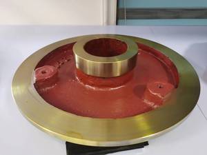 Pièces de rechange pour pompe à boue horizontale, plaque de protection de turbine, boîtier de pompe, la volute peut être fabriquée avec un matériau en caoutchouc ou en acier inoxydable - Product Image 3