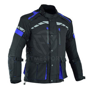 Chaqueta de carreras de motos Cardura de talla grande hecha a medida chaqueta de invierno textil Cardura para todo tipo de clima - Product Image 1