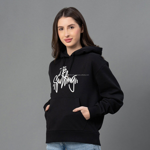 เสื้อฮู้ดสตรีไซส์ใหญ่ Fit2Fight สำหรับฤดูหนาว สไตล์สตรีทแวร์ พิมพ์ลาย DTF ผ้าหนา 400 กรัม โพลีเอสเตอร์/คอตตอน มีกระเป๋าจิงโจ้ - Product Image 3