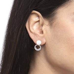Pendientes de Perlas de Plata de Ley 925 de Primera Calidad para Mujeres y Niñas, Compre un Hermoso Accesorio de Joyería - Product Image 5