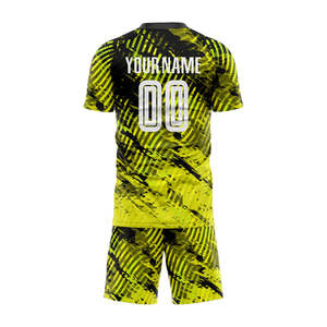 Uniforme de Fútbol Personalizado con Sublimación Completa para Hombre y Mujer, Tela Ligera y Suave, Jersey de Fútbol Cómodo, 100% Poliéster - Product Image 4