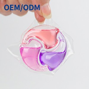 Portable Eco-Friendly Disposable Apparel Gel Long-Lasting 8 Times Stain Removal Effect Anti-Bacterial 50%-80% Active <strong>Laundry</strong> - Product Image 1