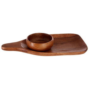 Dinnerware Tableware Food Serving Platters <b>Dessert</b> Serving Tray Suitable Home Decor Wooden Platters for Ramadan Decor - Product Image 1