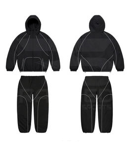 Chaqueta Cortavientos Deportiva Personalizada para Hombre, Informal, de Maternidad, con Paneles Reflectantes, Multicolor, OEM, para Entrenamiento - Product Image 5