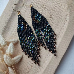 ต่างหูลูกปัดประดับพู่จาก2022ของ bestone ดีไซเนอร์หรูต่างหูแบบสั่งทำทันสมัยประดับด้วยเพชรไข่มุกสำหรับงานแต่งงาน - Product Image 1