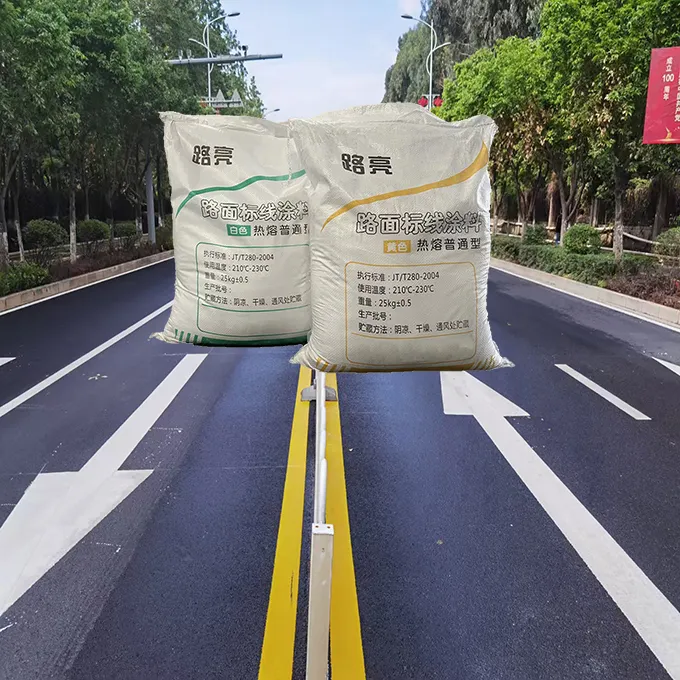高反射熱可塑性ハイウェイ反射道路ストライプパウダー塗料中国メーカー