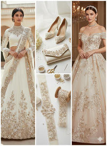 Encaje Bordado con Cuentas de Malla Elegante y Sostenible, Adorno de Encaje Hecho a Mano para Vestidos de Novia de Lujo, Textiles para el Hogar, Cortinas, Faldas y Accesorios - Product Image 4