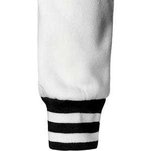 เสื้อแจ็คเก็ตเบสบอลผู้ชาย แจ็คเก็ตหนังสไตล์วาร์ซิตี้ เสื้อกันลม สไตล์ไฮสตรีท ฮิปฮอป วินเทจ - Product Image 6