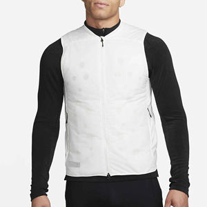 Dernier modèle 2025 Gilet d'hiver léger et personnalisable pour homme, chaud, compressible, sans manches, grande taille, en duvet de canard - Product Image 1