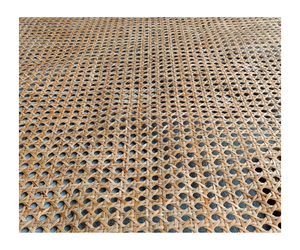 Vente en gros Rouleau de sangle de canne en rotin maille hexagonale naturelle tissée ouverte blanchie pour meubles de qualité supérieure - Product Image 1