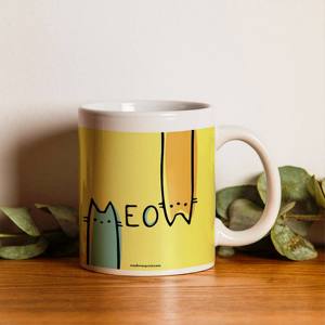 Taza de café 300ml Amarillo Más vendidos Juego de servidor de ensalada de madera y resina y utensilio Artículos hechos a mano - Product Image 1