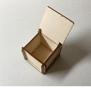 Gran oferta, caja de corte láser de la mejor calidad de lujo personalizada, caja de almacenamiento decorativa cortada con láser hecha a mano, joyero de MDF - Product Image 3