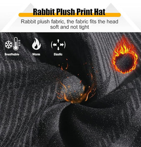 Customized Logo Design Men's Jacquard <b>Beanie</b> Cap-Fully Customized Breathable <b>Waterproof</b> Adjustable Casual Winter <b>Beanie</b> Outdoor - Product Image 3