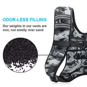 Gilet d'exercice réglable pour l'entraînement en force et en endurance, stimule les performances, brûle des calories et maximise chaque séance d'entraînement - Product Image 4