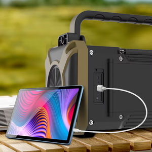 <span class=keywords><strong>Radio</strong></span> FM WB NOAA 40W Big Power Jobsite avec torche amovible Haut-parleur BT portable pour <span class=keywords><strong>chantier</strong></span> extérieur avec station <span class=keywords><strong>de</strong></span> stockage d'énergie - Product Image 2