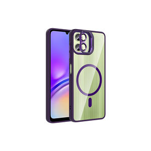 Funda Compatible con Samsung Galaxy A06 M-Safe, Serie SNEL Etro, Antigolpes, con Soporte, Protector de Lente de Cámara, Color Rosa - Product Image 2