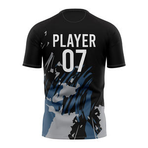 Maillots de football personnalisés pour hommes, sublimés, 100% polyester, tissu respirant 180 g/m², écologiques, de haute qualité, imprimés - Product Image 6