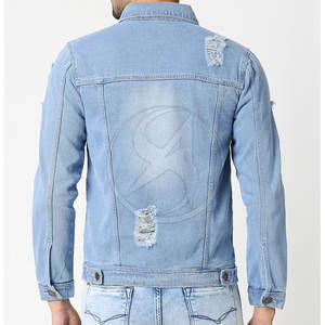 Services OEM design personnalisé de haute qualité veste en jean pour hommes nouveau design veste d'hiver pour hommes - Product Image 4