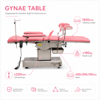 Table d'opération obstétricale électrique multifonctionnelle, lit de naissance gynécologique avec support pour les jambes pour hôpital et maternité