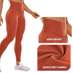 Commande en gros Leggings personnalisés pour femmes collants respirants taille haute pantalons d'entraînement extensibles pour la course et la salle de sport - Product Image 6