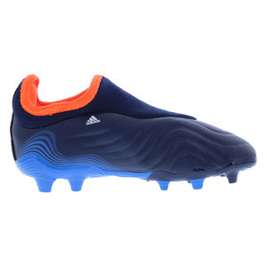 Zapatos Adidas Copa Sense.3 sin cordones FG GS para niños, color: azul marino/blanco calzado/azul Rush, 100% auténticos - Product Image 3