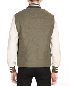 Chaqueta universitaria de invierno personalizada de alta calidad para hombre, diseño universitario de Equipo de moda con estilo Letterman de lana y Material - Product Image 6