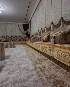 Sièges au sol orientaux, canapé ethnique, canapé Majlis arabe, canapé de style ottoman, ensemble Jalsa arabe, sièges au sol orientaux de luxe - Product Image 3