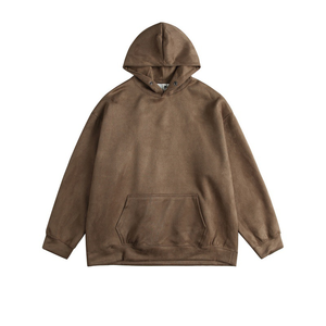 Sweat-shirts oversize à fermeture éclair, en coton 100% imperméable, teinture unie, impression personnalisée, service OEM, prix d'usine - Product Image 1