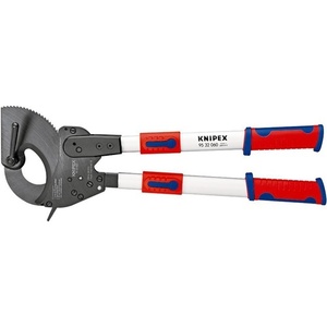 เครื่องตัดสายเคเบิล KNIPEX 630 มม. ความยาวรวม 60 มม. แบบขัดเงา 740 มม. เครื่องมือทำความสะอาดแบบยืดหดได้พร้อมด้ามจับหลายส่วนประกอบ - Product Image 1