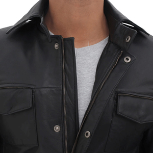 Nuevo Abrigo de Cuero Personalizado para Hombre, Abrigo Largo de Invierno de Alta Calidad, Precios al por Mayor, Chaqueta de Cuero de la Mejor Calidad para Hombre 2026 - Product Image 6