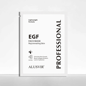 Venta al por mayor coreana Egf hoja máscara péptido colágeno niacinamida antienvejecimiento hidratante cara cuidado de la piel máscara Facial Etiqueta Privada - Product Image 1