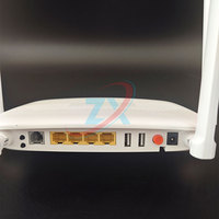 Terminal optique F890L GPON ONT ONU Wi-Fi double bande avec 4 antennes, 4 ports GE, voix et CATV – Équipement d'accès haut débit FTTH
