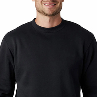 Sweat-shirt pour homme de style streetwear de qualité supérieure, couleur unie, sweat-shirt à manches longues pour l'hiver, sweat-shirt à séchage rapide