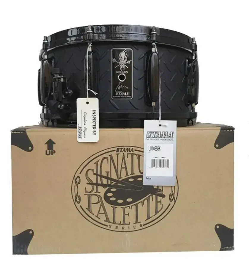 Black Limited Authentic Edition Professional Instrument Marching Band Snare Drum