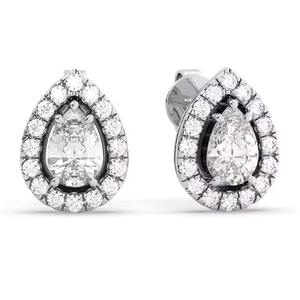 10K Gold Luxury VS Clarity Lab Grown Round Diamond <b>Earring</b> for Party Wear <b>Earring</b> from Indian Supplier - Product Image 5