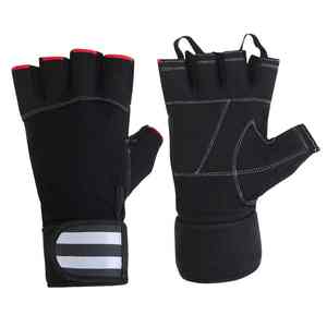 New arrival Anti-Slip Gym <b>Fitness</b> <b>Gloves</b> Custom Workout-Use Leather Weight Lifting <b>Gloves</b> OEM Service Gym <b>Fitness</b> <b>Gloves</b> - Product Image 6