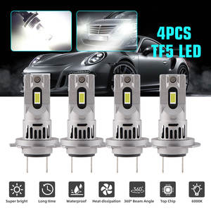 Ampoule de phare LED H7 tout-en-un, Plug-and-Play, 12V, 6000K, température de couleur blanche, phares LED H7 pour voitures - Product Image 5