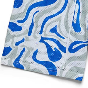 Short de sport décontracté personnalisé de 5 pouces pour hommes Short de rugby avec poches Motif solide Impression numérique sur toile Service OEM - Product Image 5