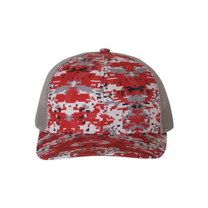 Sombrero de malla ligero de marca personalizada para exteriores y escenas de playa Artículo promocional de impresión a todo color - Product Image 1