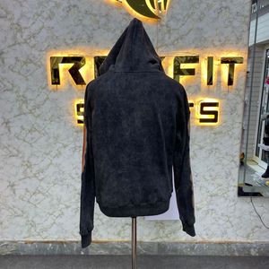 Nouveauté - Meilleur prix - Sweat à capuche zippé très demandé - Sweat à capuche en molleton 100% coton uni pour l'hiver - Unisexe - Product Image 6