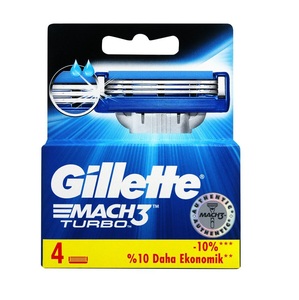 <b>Gillette</b> Mach3 <b>Razor</b> <b>Blades</b> Men Pack of <b>4</b> <b>Razor</b> - Product Image 6