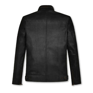 Chaqueta de Cuero para Hombre, Estilo Nuevo, Informal, para Motociclista, Chaqueta de Invierno, Nueva Moda, Fabricantes de Ropa Personalizada, Chaquetas de Cuero - Product Image 2