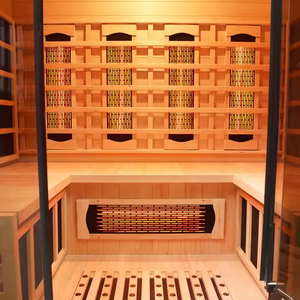 Sauna de Infrarrojos Lejanos para 3 Personas, Sauna Seca para el Hogar con Terapia de Luz Roja, Precio al por Mayor - Product Image 5
