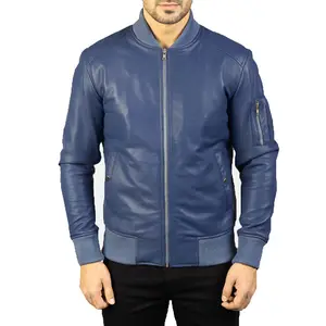 Your own style good manufacturer private label Pro quality cheap price with hot selling for men's leather jacket