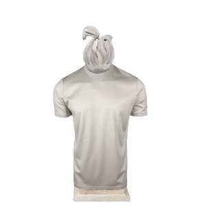 Camiseta al por mayor 100% algodón, corte holgado, estampado liso, serigrafía, estilo casual, tejido de 180 gramos, teñido liso. - Product Image 3