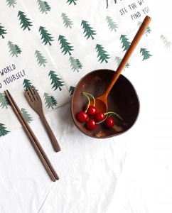 ช้อนไม้ทนทานครัวภาชนะผสมช้อนธรรมชาติที่มีคุณภาพสูงสำหรับการขายขายส่งเป็นมิตรกับสิ่งแวดล้อมจากเวียดนาม - Product Image 6